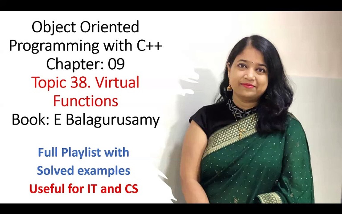 38. Virtual Functions