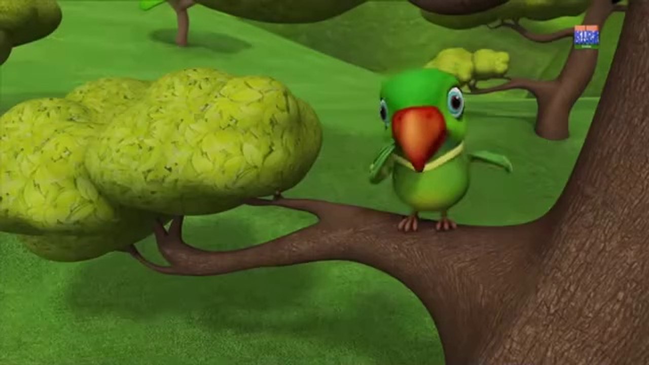 Main Tota Hare Rang Ka - Hindi Rhymes - मैं तोता मैं तोता - Hindi Rhymes For Kids - Baby Songs Hindi
