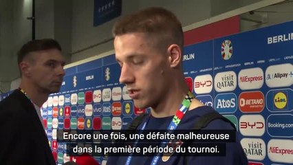 Croatie - Pasalic : "Une défaite malheureuse dans la première période du tournoi"