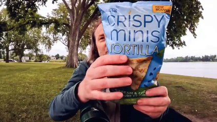 New Quakers Crispy Mini  Tortillas cream and onion chives Review