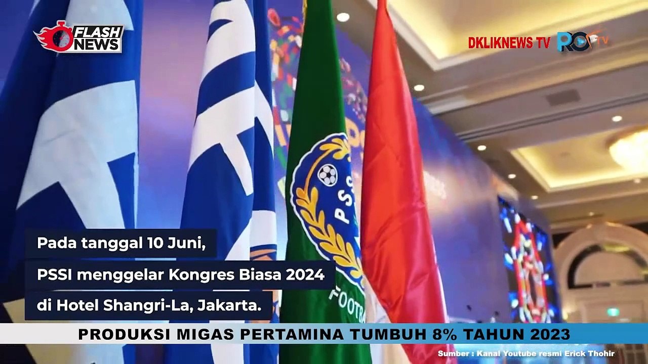 Kongres PSSI Erick Thohir Desak Transformasi Liga