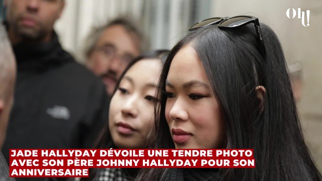 Jade Hallyday dévoile une tendre photo avec son père Johnny Hallyday pour son anniversaire