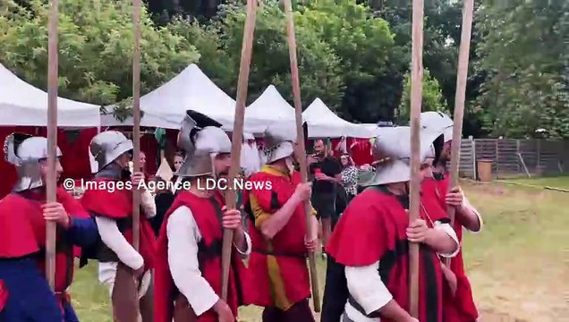 Fête Médiévale au Domaine de Montjean. Wissous/France - 15 Juin 2024