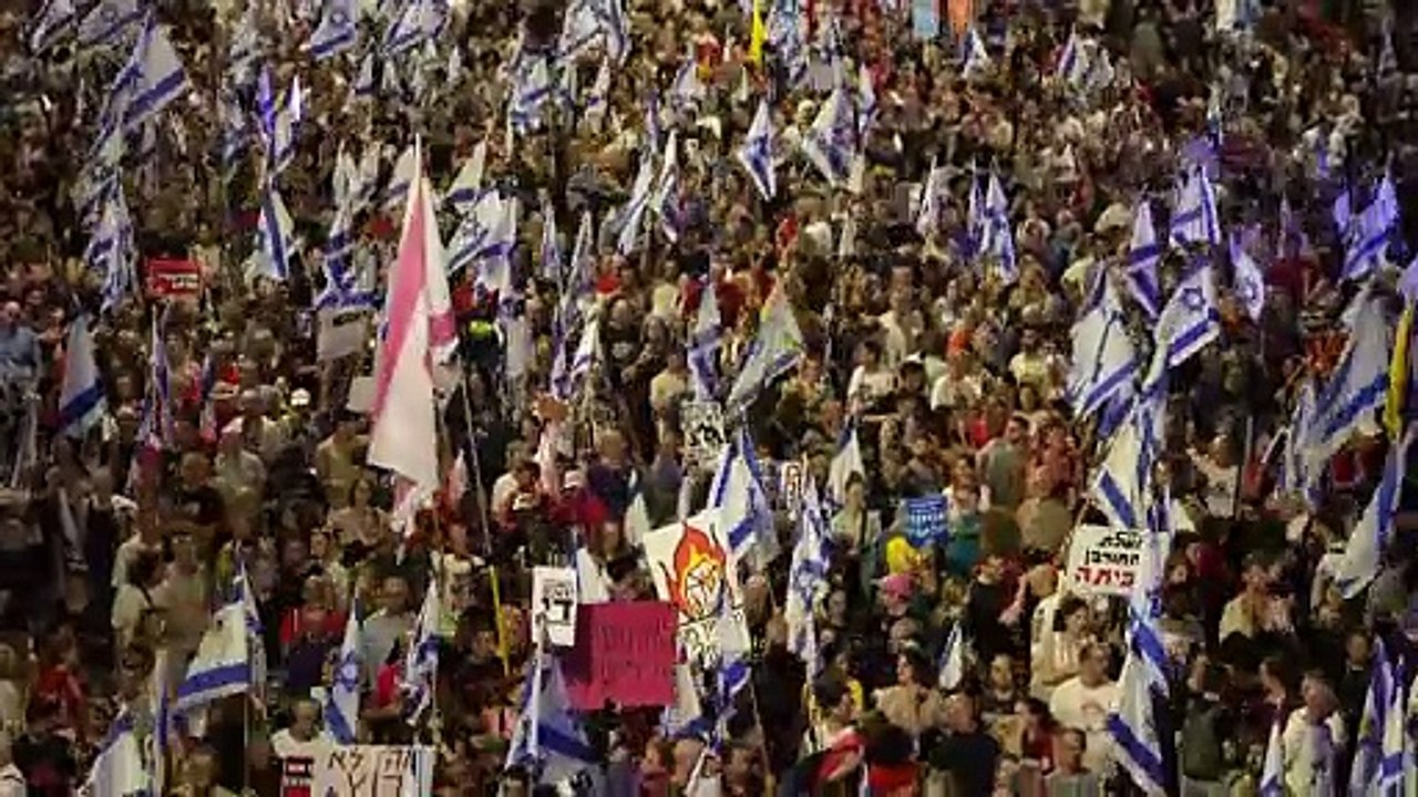 Abermals Massenproteste in Israel: 'Unser Land zerfällt von innen'