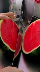 Amazing watermelon cutting skills