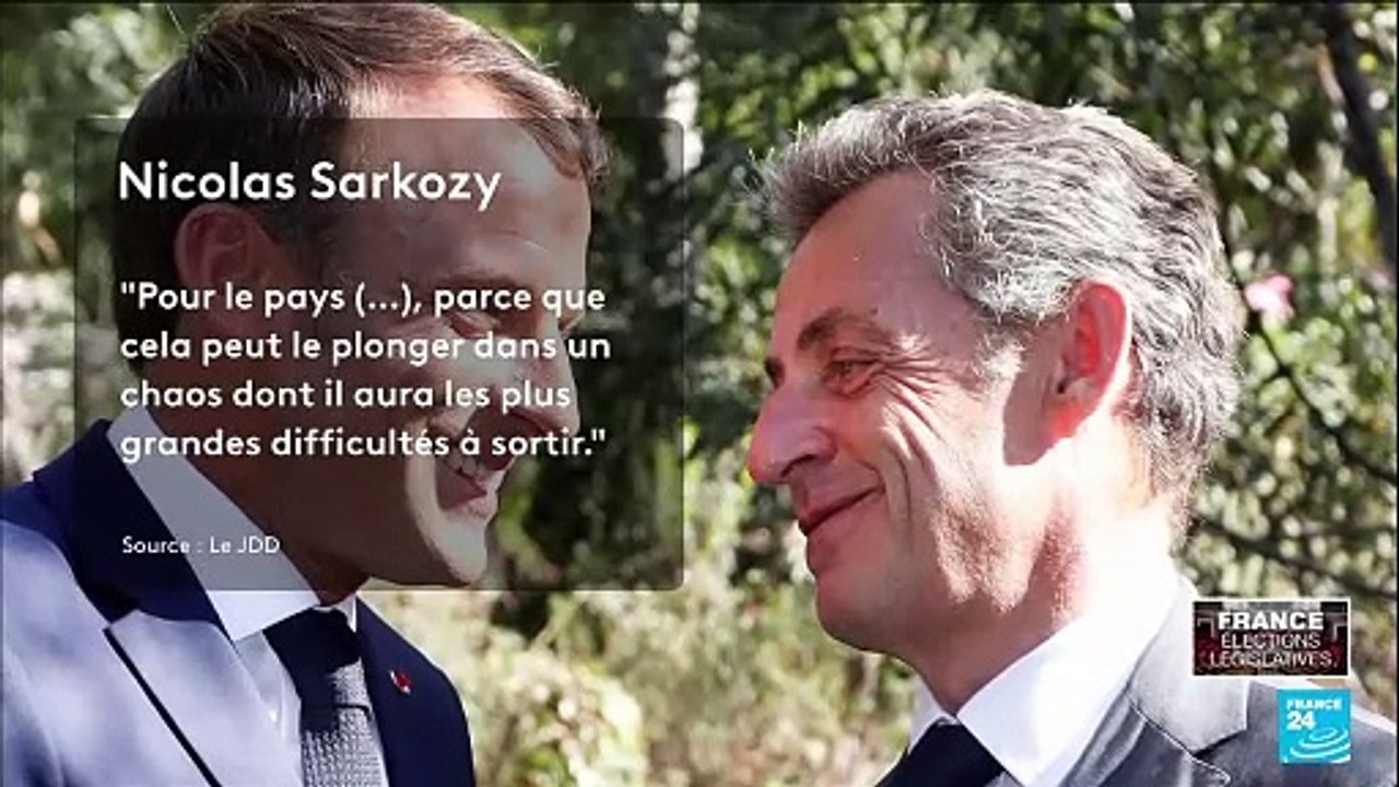 Nicolas Sarkozy et Lionel Jospin s'expriment sur la dissolution de l'Assemblée nationale