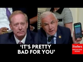 Carlos Gimenez Confronts Microsoft President About 'Cozy' China Relations, Cites AI-Generated Answer