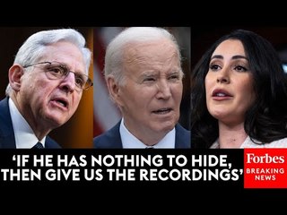 'I Don't Have Faith In The Department Of Justice': Paulina Luna Blasts Garland, Demands Biden Audio