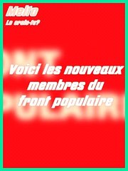 Voici les nouveaux membres du front populaire (il y a Squeezie)