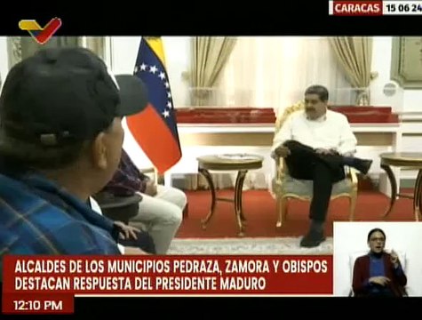 Presidente Nicolás Maduro expresó su apoyo a los Alcaldes opositores del edo. Barinas
