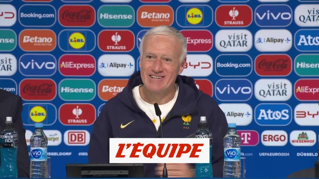 Didier Deschamps : « Commencer par une victoire, il n'y a rien de mieux » - Foot - Euro 2024 - Bleus