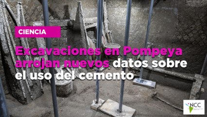 Excavaciones en Pompeya arrojan nuevos datos sobre el uso del cemento