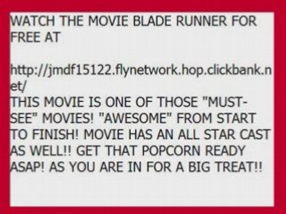 BLADE RUNNER