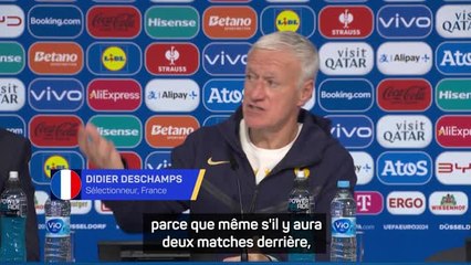 Bleus - Deschamps : "L'Autriche ? Un match important, mais pas décisif"