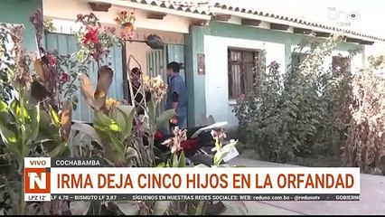 IRMA DEJA 5 HIJOS EN ORFANDAD