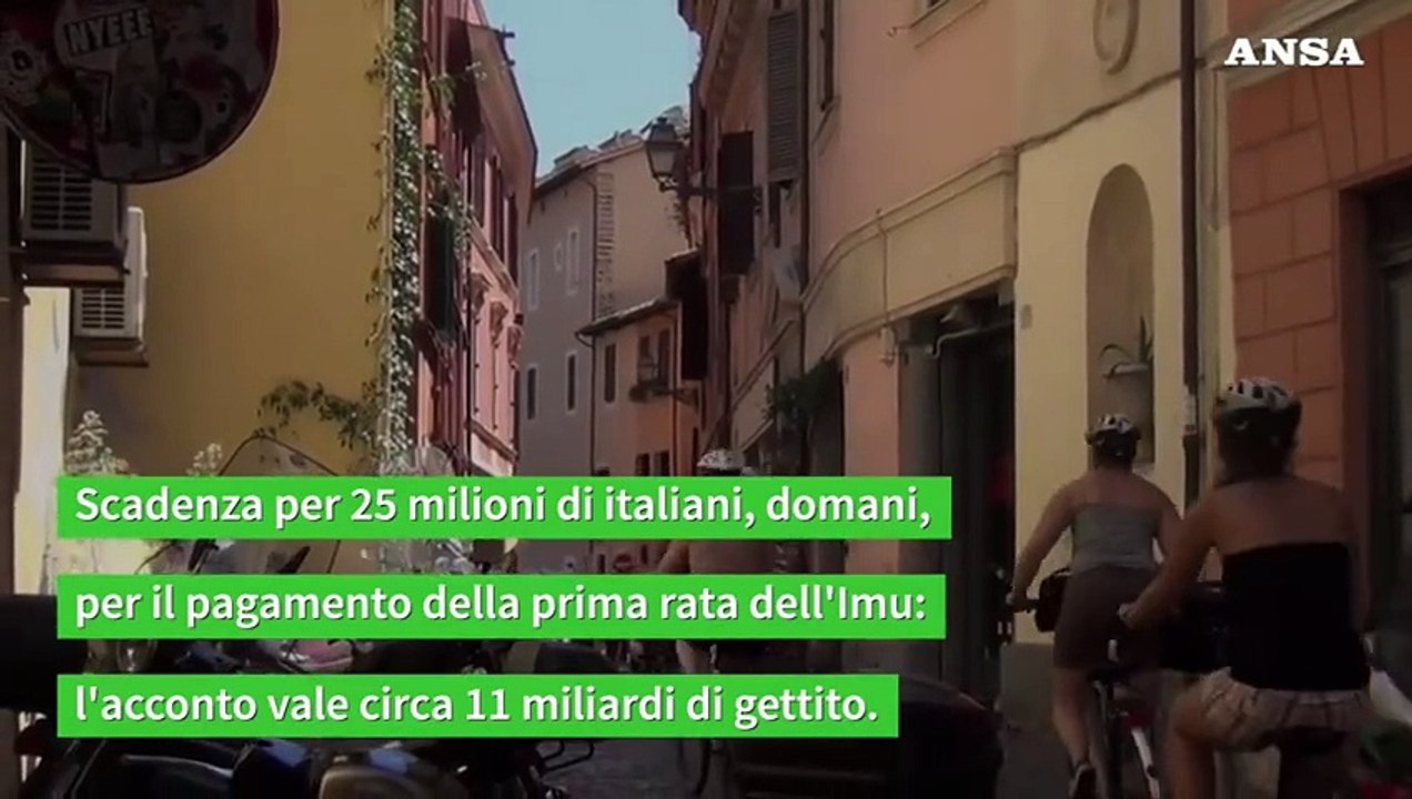 Imu, 25 milioni di italiani alla cassa per la prima rata
