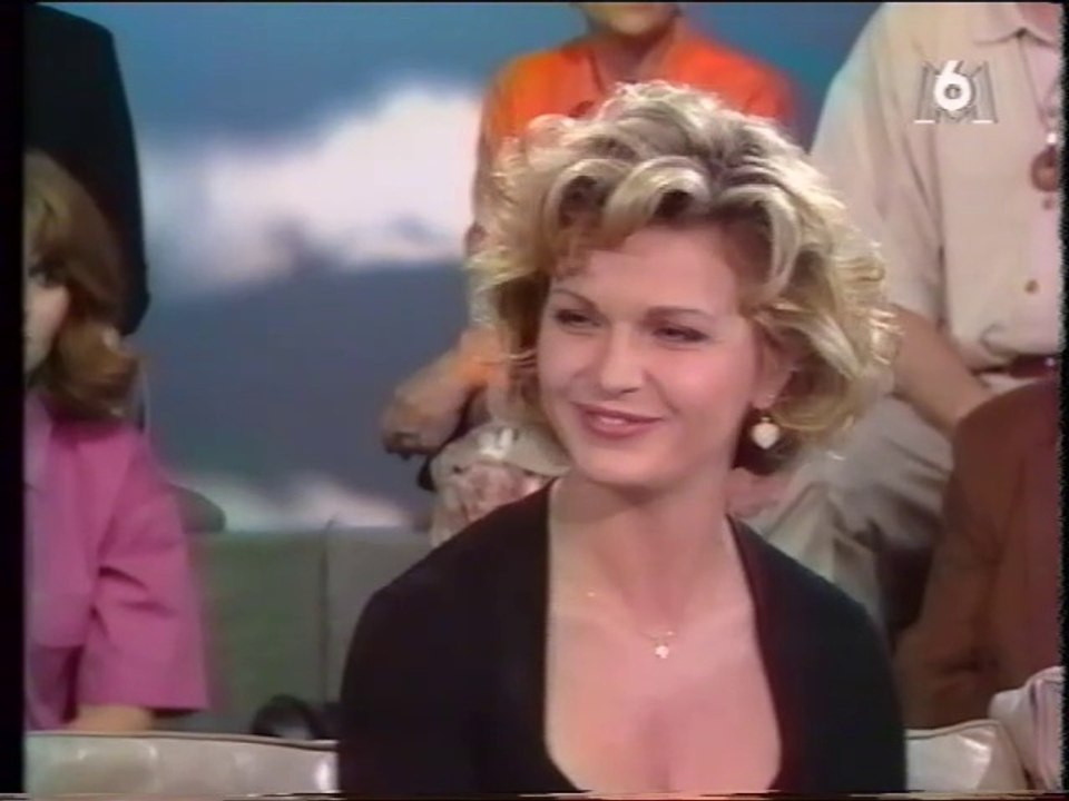 M6 - 2 Septembre 1994 - Pubs, teaser, "M6 Boutique" (Pierre Dhostel reçoit Jeane Manson)