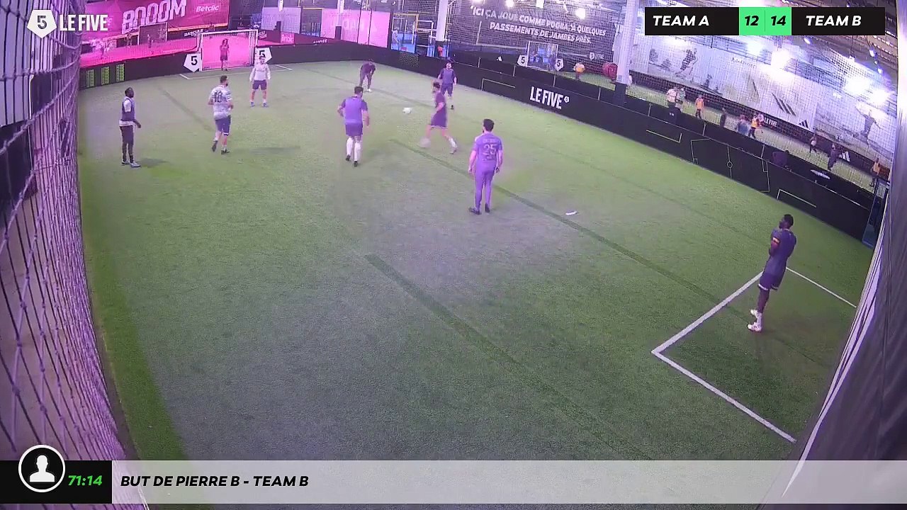 But de Pierre B - Team B