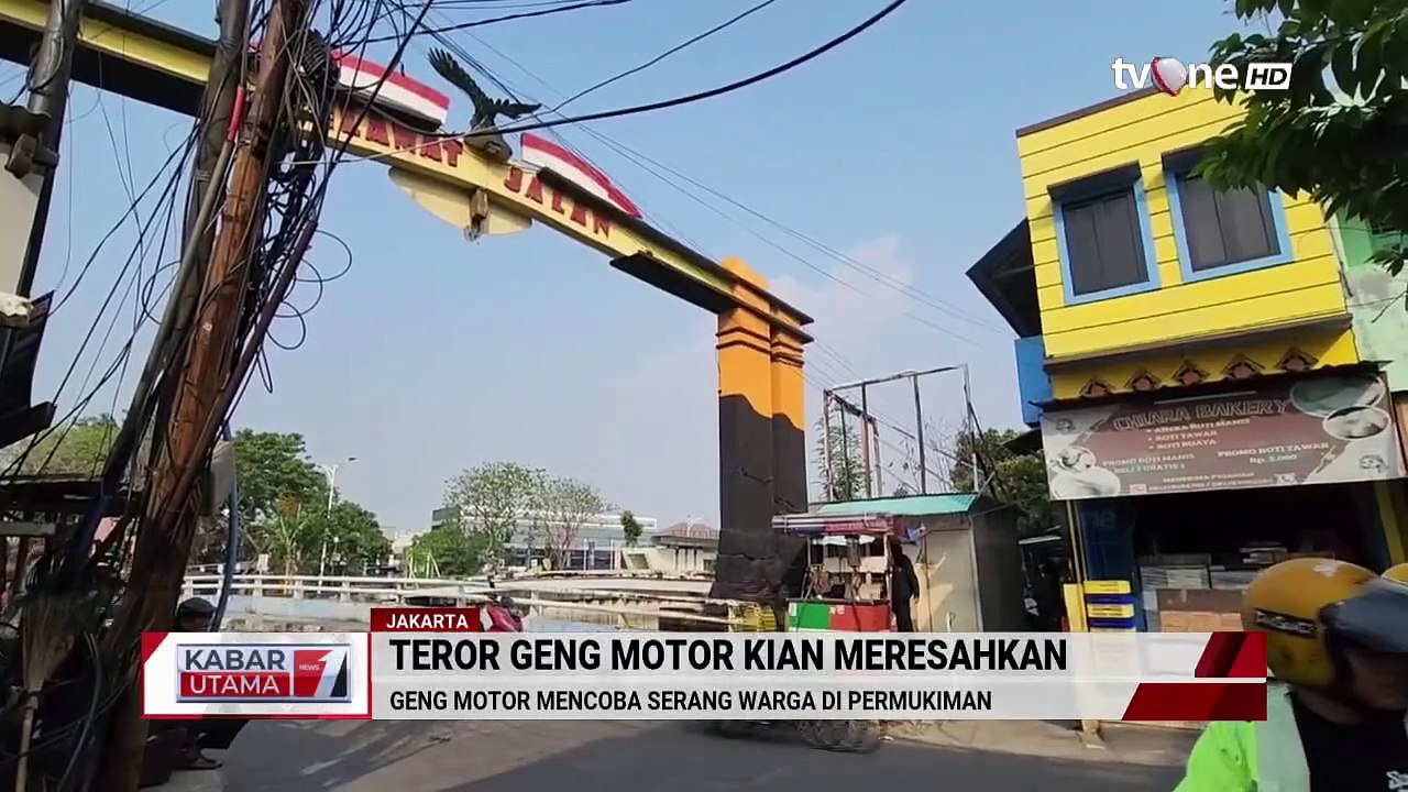Makin Meresahkan, Geng Motor di Sunter Bentrok dan Mencoba Menyerang Warga  Kabar Utama tvOne