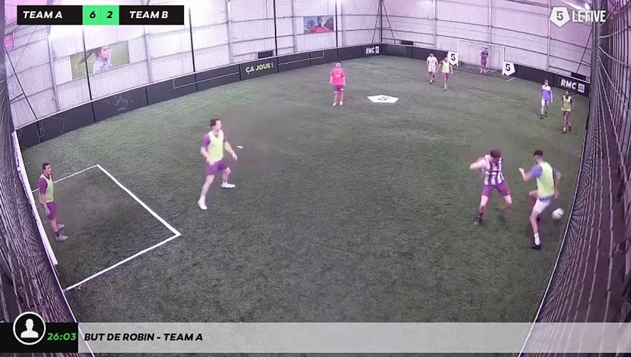 But de Robin - Team A