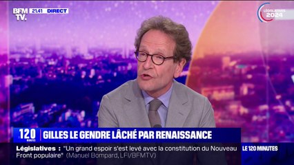 Gilles Legendre: Rachida Dati "est venue" dans la majorité présidentielle "pour tenter de renforcer sa position" dans le 7e arrondissement de Paris