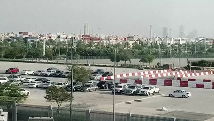 Beautiful view of Bahrain from Manama Airport