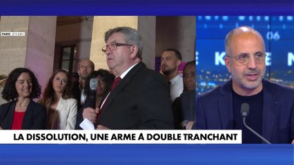 Pour Fabrice Haccoun, ce qui intéresse Jean-Luc Mélenchon, c'est de s’inscrire dans l’histoire comme étant le descendant de Danton et Robespierre