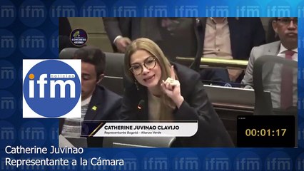 Cathy Juvinao le canta la tabla al Pacto Histórico