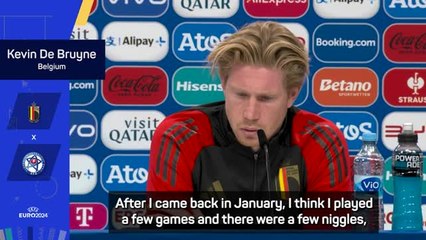 De Bruyne fit and ready to lead Belgium's Euro campaign