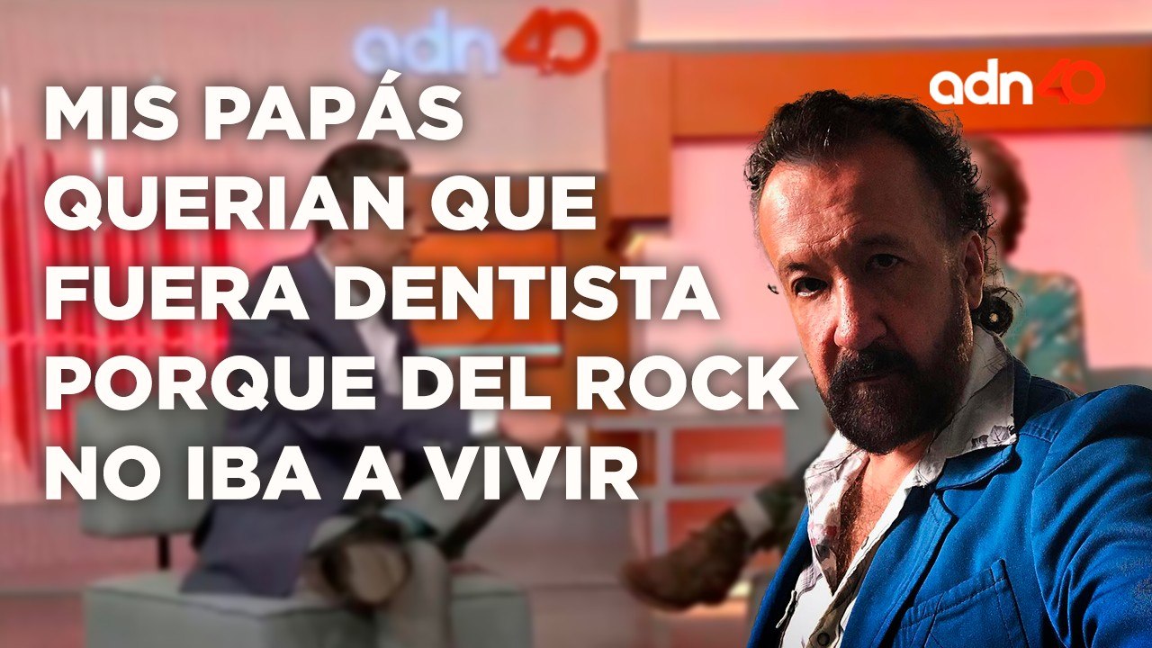 Mis papás querian que fuera dentista porque del rock no iba a vivir nunca | Javier Ramírez "El Cha!"
