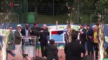 Infantino présent à Paris pour inaugurer le "Stade Pelé"