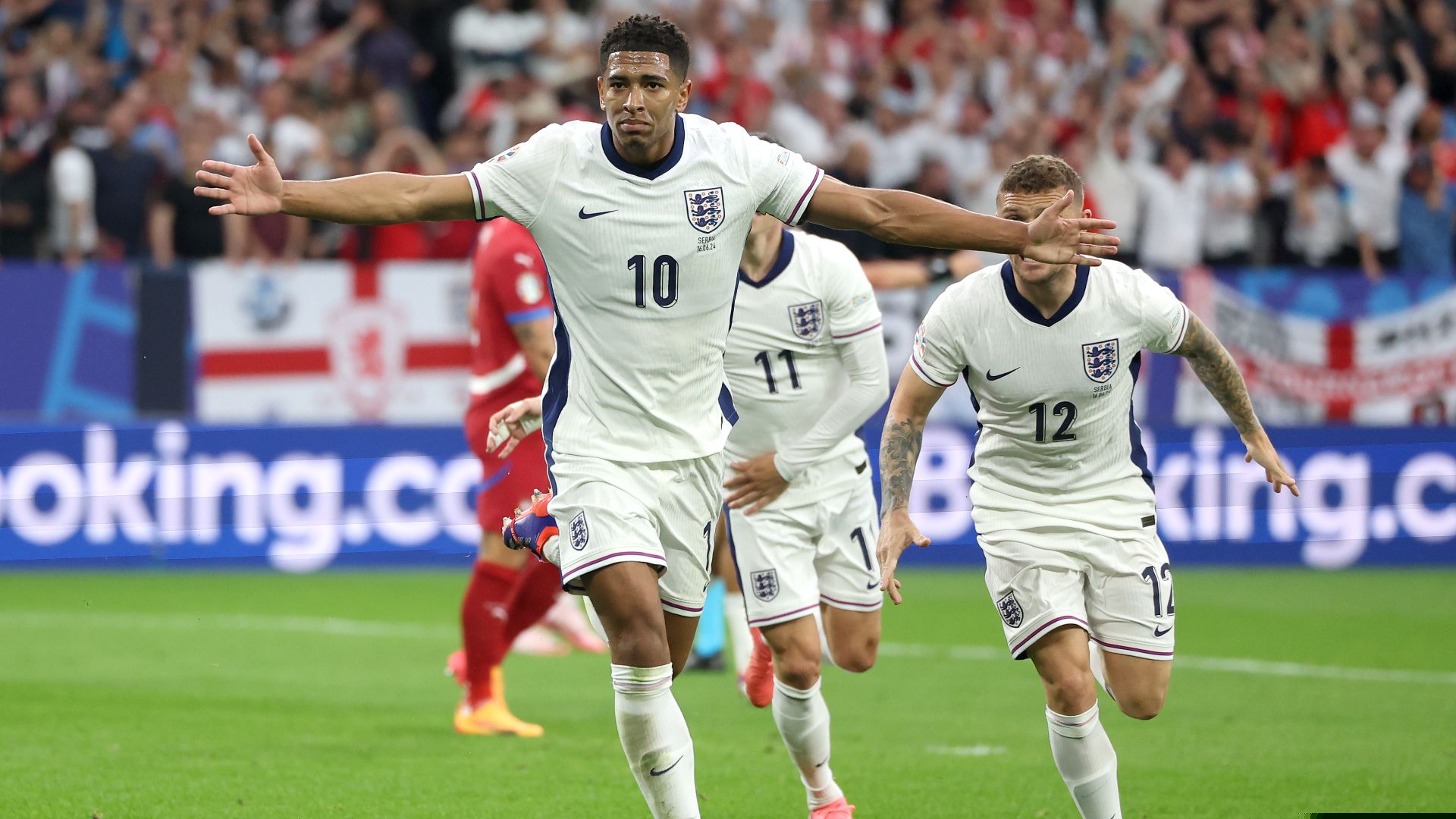 Bellingham leads England to victory over Serbia