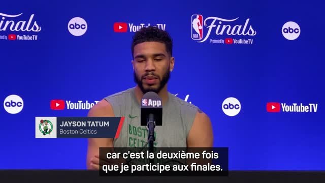 Celtics - Tatum : On ressent l'amour et le soutien de tous les habitants de Boston