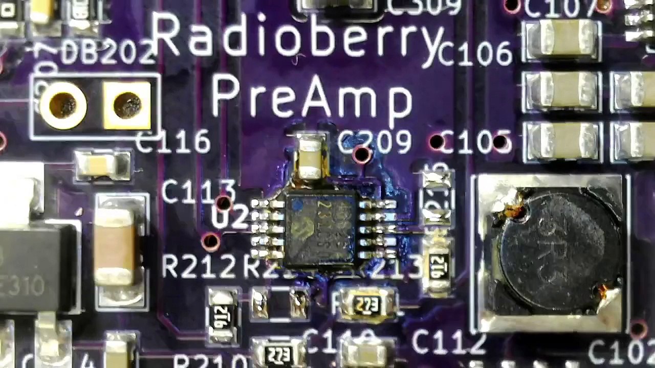 Montagem da placa Radioberry PreAmp - Parte 2