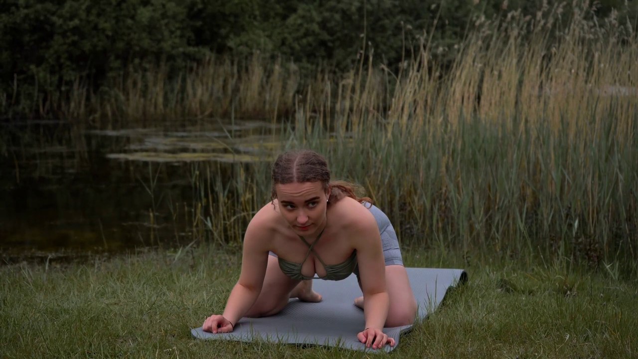 Workout at the lake