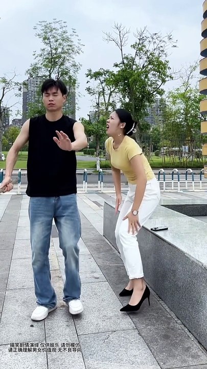 Blind man funny video