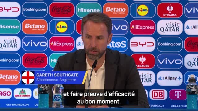 Angleterre - Southgate : Nous pouvons être plus efficaces