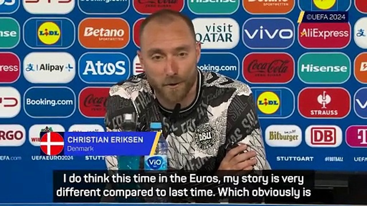 Eriksen reflects on Euros goal three years after cardiac arrest