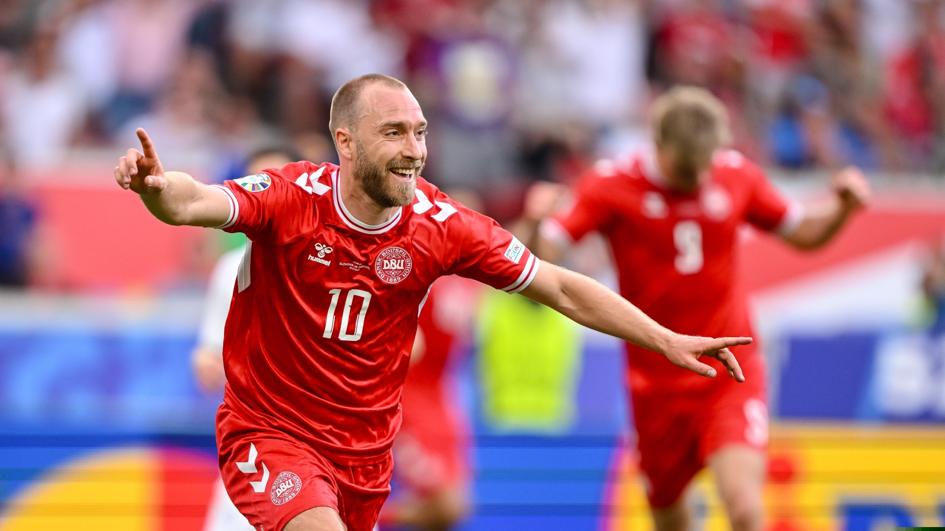 Eriksen reflects on Euros goal three years after cardiac arrest