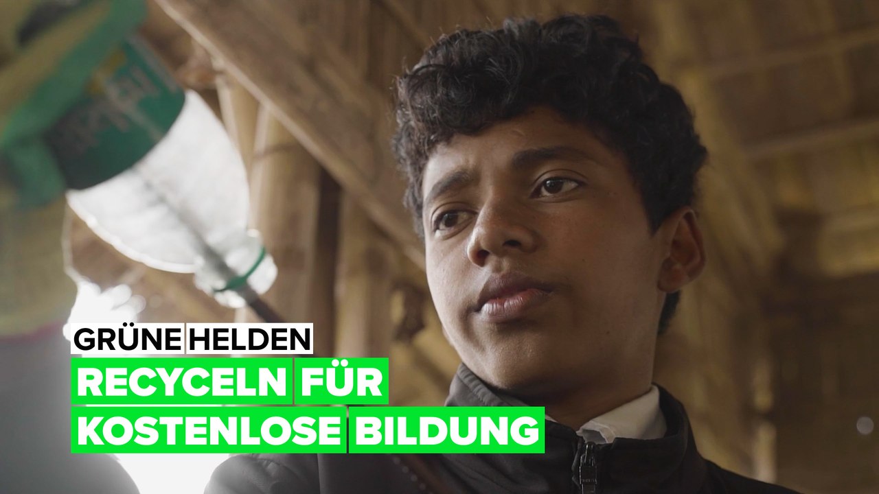 Grüne helden: die Öko-schule