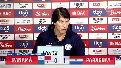 Daniel Garnero entrenador de la selección de Paraguay hace un balance del triunfo sobre Panamá