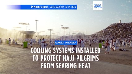 Hajj pilgrims endure 47 degrees in Saudi Arabia