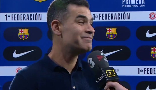 Rafa Márquez hace duro análisis al arbitraje tras el empate entre Barça Atlétic y el Córdova