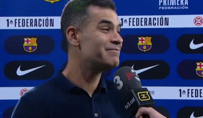 Rafa Márquez hace duro análisis al arbitraje tras el empate entre Barça Atlétic y el Córdova