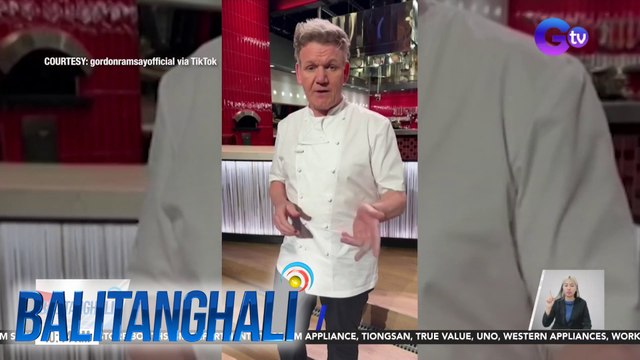 Celebrity Chef Gordon Ramsay, naaksidente habang nagbibisikleta | Balitanghali