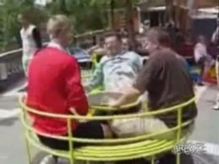 Guy Passes Out On Merry Go Round