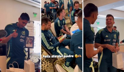 Jaime Lozano y el Tri reciben sorpresa por el Día del padre