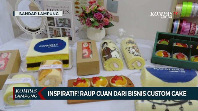 Inspiratif! Gadis Asal Lampung Raup Cuan dari Bisnis Custom Cake