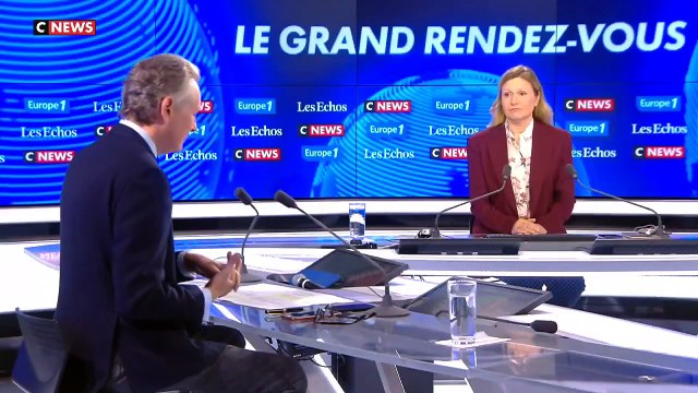La colère de Yaël Braun-Pivet qui s'insurge sur CNews, quand on évoque les 3.000 milliards d'euros de dette de la France : C'est une blague ? Nous sommes la majorité du sérieux budgétaire