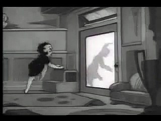 Betty Boop (1938) Sally Swing, animated cartoon character designed by Grim Natwick at the request of Max Fleischer.